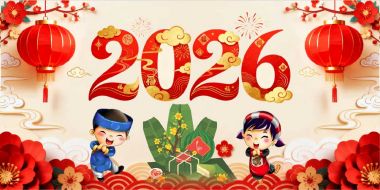 BackGround Trang Trí Tết Cho Khu PHố đẹp 2026