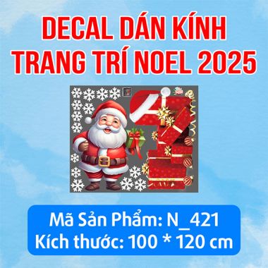 TRANG TRÍ GIÁNG SINH 2025 PHỤ KIỆN XANH LÁ VÀ CÁNH ĐỒNG TUYẾT