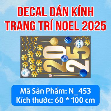 TRANG TRÍ GIÁNG SINH 2025 SẮC XANH LUNG LINH