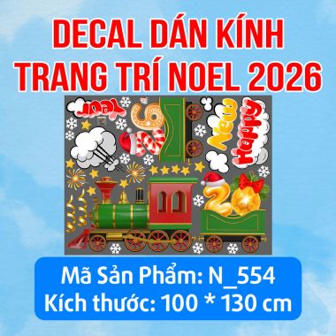TRANG TRÍ GIÁNG SINH CHO SẢNH CHUNG CƯ NHỮNG NGÔI NHÀ VÀ ĐOÀN TÀU DƯỚI TRỜI TUYẾT