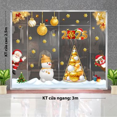 TRANG TRÍ GIÁNG SINH CHO NHÀ HÀNG SẮC VÀNG ĐÓN NOEL