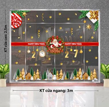TRANG TRÍ GIÁNG SINH CHO CÔNG TY DÂY RUY BĂNG VÀ PHỤ KIỆN TRANG TRÍ