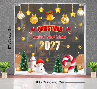 TRANG TRÍ GIÁNG SINH 2027 CHO TIỆM CAFE NHỮNG QUẢ CHÂU VÀNG LUNG LINH DƯỚI TUYẾT
