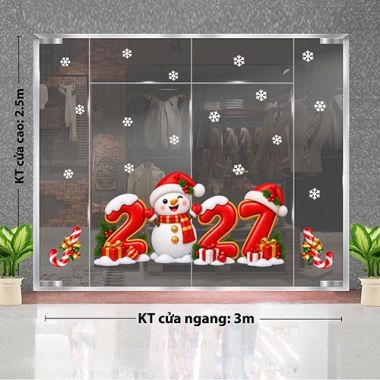 TRANG TRÍ GIÁNG SINH NGƯỜI TUYẾT VÀ SÔ 2027