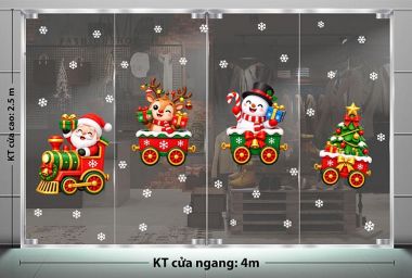 TRANG TRÍ GIÁNG SINH CHO QUÁN CAFE ÔNG GIÀ NOEL VÀ CÁC BẠN