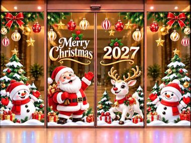 TRANG TRÍ GIÁNG SINH CHO SẢNH CHUNG CƯ SẮC MÀU RỰC RỠ 2027