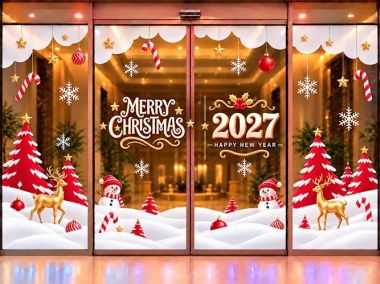 TRANG TRÍ NOEL 2027 CHO NHÀ HÀNG CÁNH ĐỒNG TUYẾT