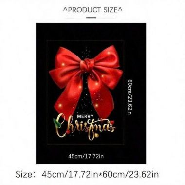 DECAL TĨNH ĐIỆN TRANG TRÍ NOEL CHO QUÁN CAFE ĐÔI NƠ ĐỎ CHRISMAST