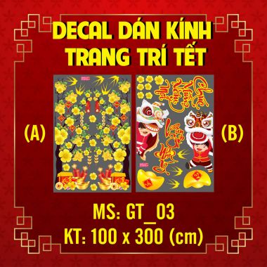 TRANG TRÍ TẾT CỬA KÍNH XINGFA ĐÔI LÂN VÀ MAI VÀNG CHÚC MỪNG NĂM MỚI