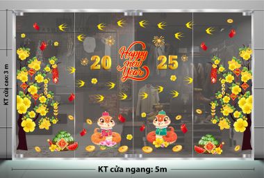 TRANG TRÍ TẾT CHO CÔNG TY MAI VÀNG ĐÓN XUÂN ẤT TỴ
