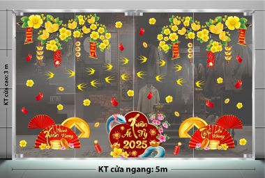 TRANG TRÍ TẾT CHO SẢNH CHUNG CƯ XUÂN ẤT TỴ THỊNH VƯỢNG AN KHANG
