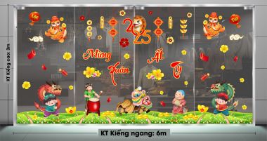 TIỂU CẢNH TẾT TRÊN CÁNH ĐỒNG MÚA LÂN MÙA RỒNG MỪNG XUÂN ẤT TỴ