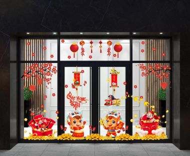 TRANG TRÍ TẾT CHO NHÀ HÀNG ĐÔI NGỰA NHỎ VÀ ÔNG THẦN TÀI ĐÓN CHÀO 2026