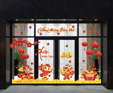 TRANG TRÍ TẾT CHO NHÀ HÀNG LỒNG ĐÈN KHAI HOA KẾT HỢP ĐÓN XUÂN BÌNH NGỌ 2026