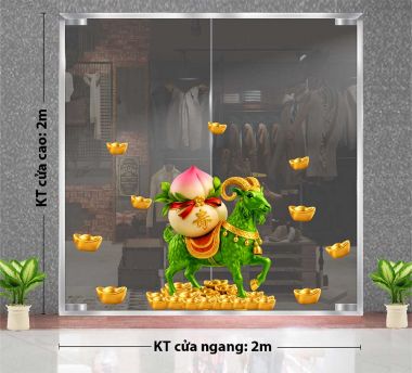 TRANG TRÍ TẾT CHO NHÀ HÀNG ĐINH MÙI DÂNG ĐÀO THỌ