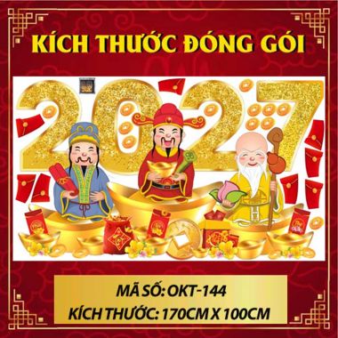 TRANG TRÍ TẾT TRÊN KÍNH PHÚC LỘC THỌ CHÀO XUÂN 2027