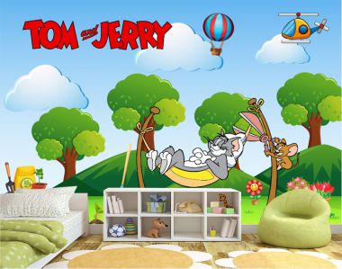Tranh 3D Tom and Jerry
