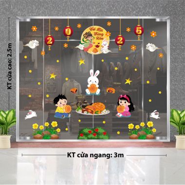 TRANG TRÍ TRUNG THU CHO CHUNG CƯ BÉ VUI HỘI TRĂNG RẰM