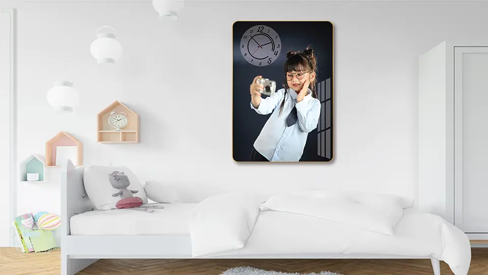 ĐỒNG HỒ TREO TƯỜNG HÌNH ẢNH CỦA BÉ