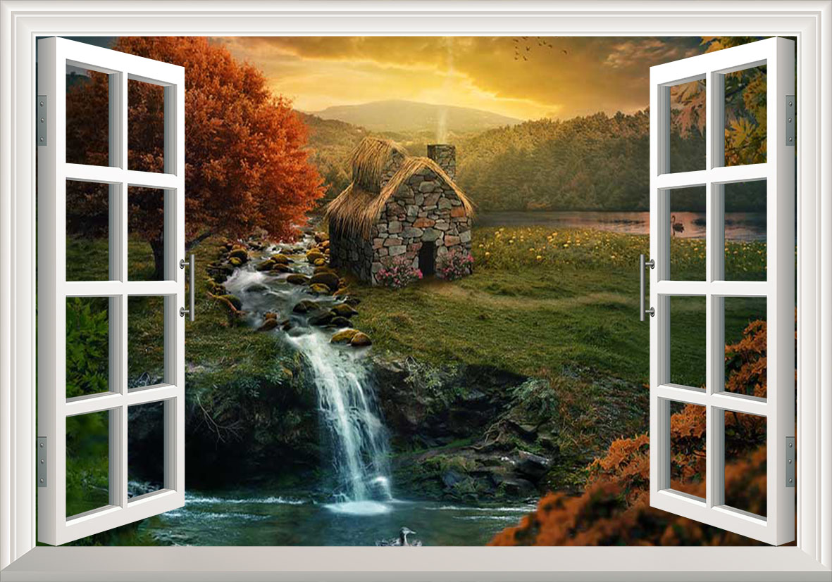 beautiful-nature-scene-with-cottage-in-the-mountains-near-a-stream-hjmy-5uwe
