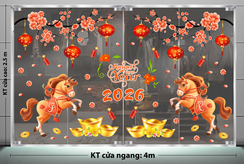 PHONG NỀN TRANG TR&Iacute; TẾT Đ&Ocirc;I SONG M&Atilde;