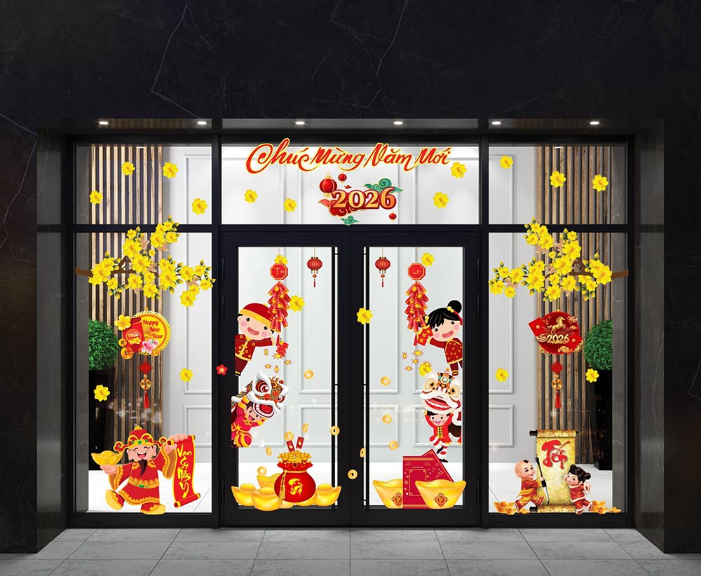 TRANG TRÍ TẾT 2026 CHO NHÀ HÀNG ĐÓN CHÀO MÙA XUÂN