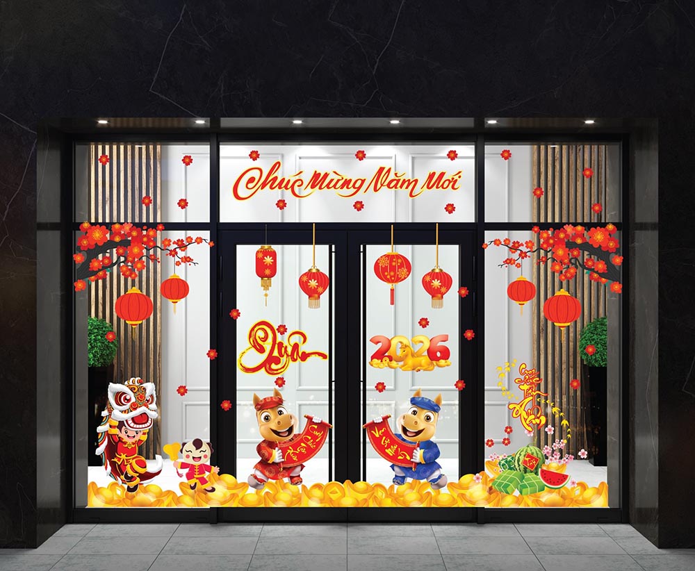 PHÔNG NỀN TRANG TRÍ TẾT 2026