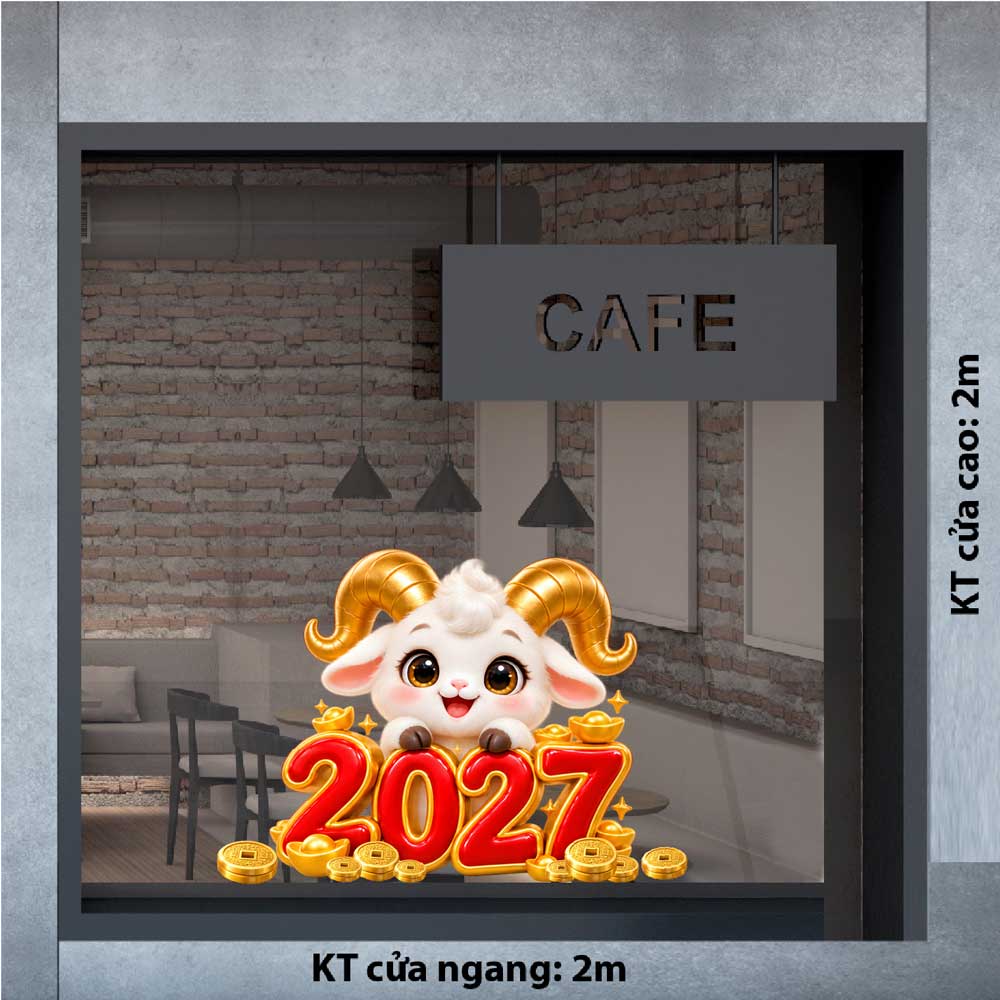 DECAL TRANG TR&Iacute; TẾT 2027