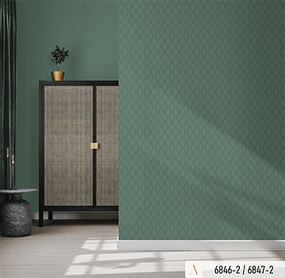 GIẤY DÁN TƯỜNG MÀU XANH RÊU