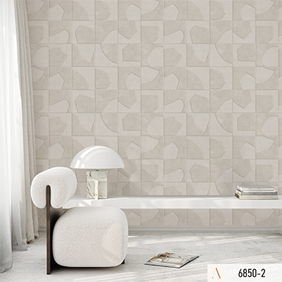 GIẤY DÁN TƯỜNG HOA VĂN LẬP THỂ HIỆN ĐẠI