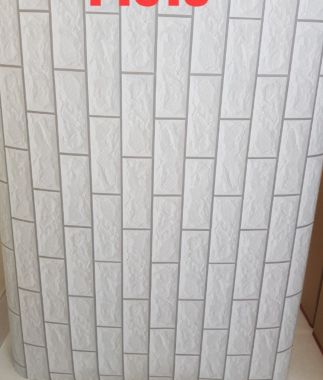 Giấy decal gạch xám 3D