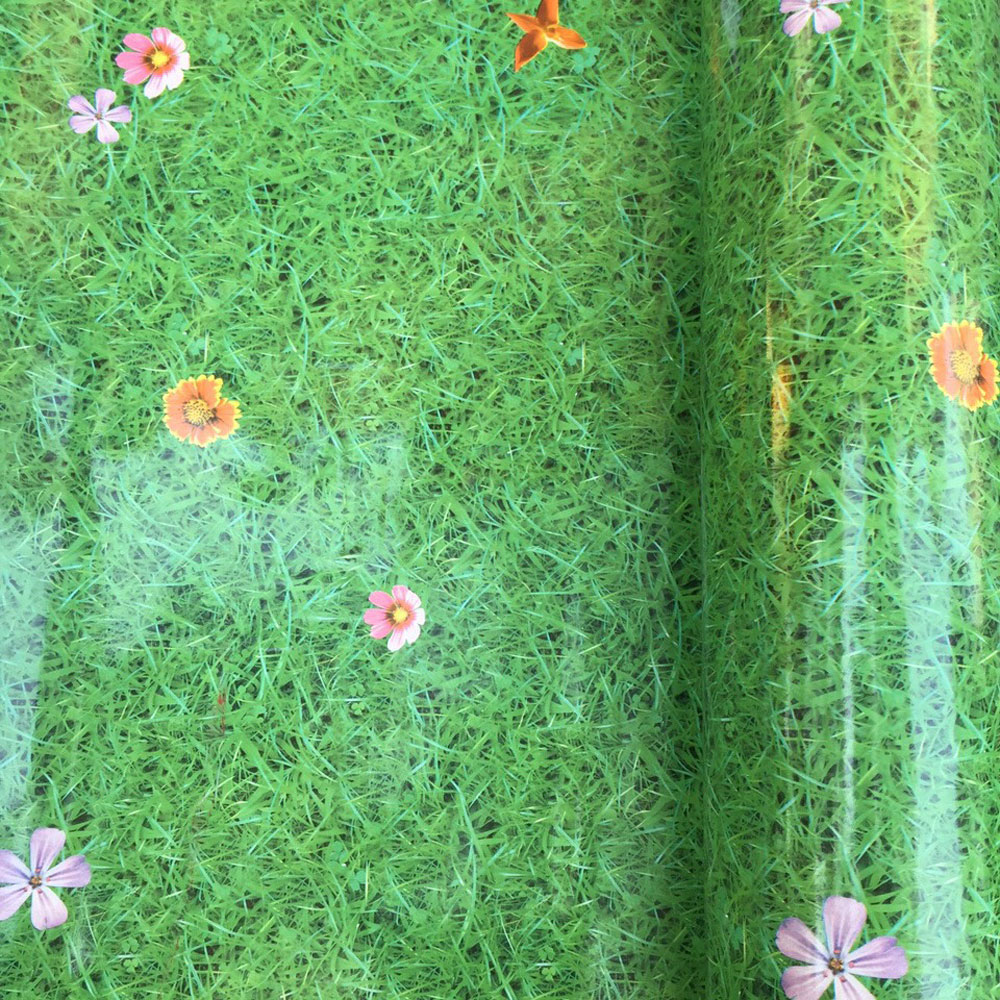 Simili lót sàn cỏ xanh