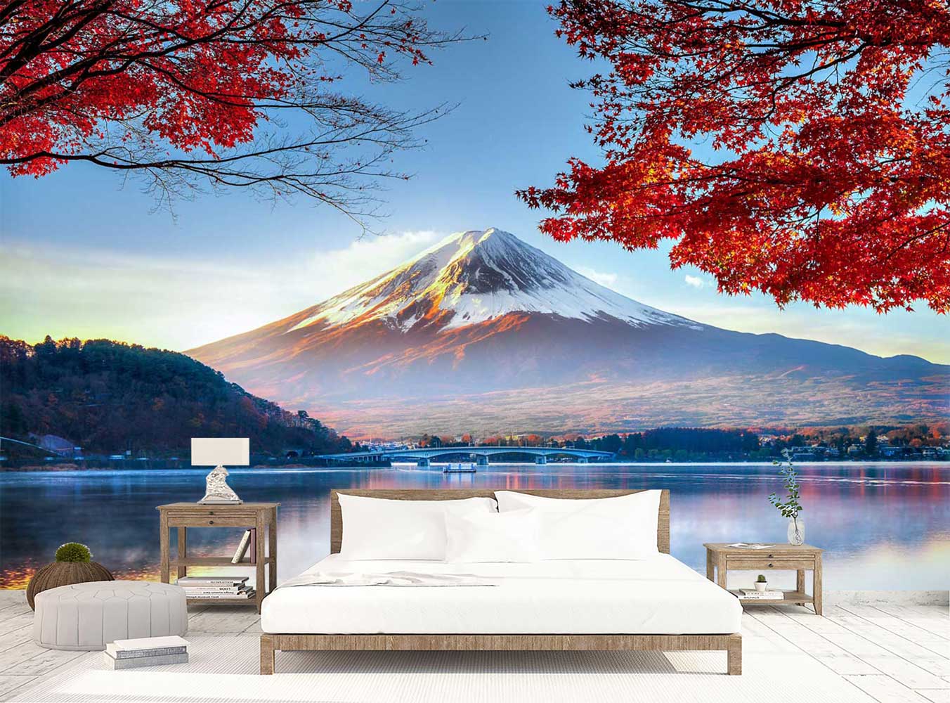 TRANH D&Aacute;N TƯỜNG PH&Ograve;NG NGỦ N&Uacute;I PH&Uacute; SĨ