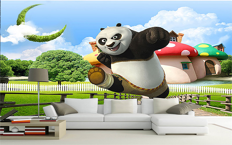 Tranh Dán Tường Cho Bé  KungFu Panda