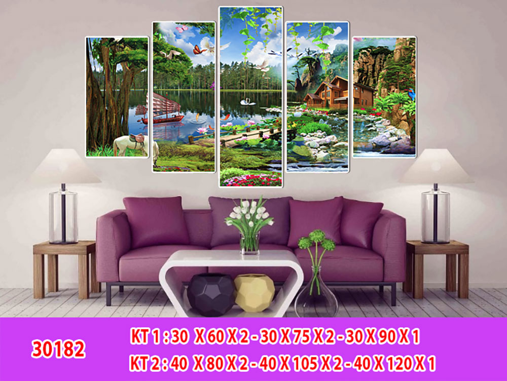 TRANH TRÁNG GƯƠNG TREO PHÒNG BẾP