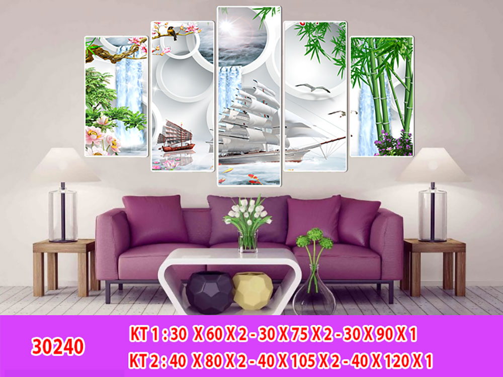 Lợi ích của tranh treo tường trong trang trí nội thất