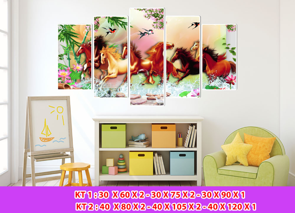 TRANH TREO TƯỜNG PHÔNG THUỶ MÃ ĐÁO THÀNH CÔNG
