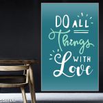 Slogan Do All Things With Love