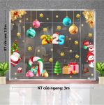 DECAL TRANG TRÍ GIÁNG SINH CHO TRUNG TÂM ANH NGỮ NHỮNG NGƯỜI BẠN NOEL