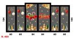 DECAL TRANG TRÍ GIÁNG SINH SET CHÂU VÀ HÀNG THÔNG XANH