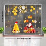 TRANG TRÍ GIÁNG SINH ÔNG NOEL VÀ CÂY THÔNG ĐỘI MŨ ĐỎ