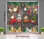 TRANG TRÍ GIÁNG SINH CHO TRƯỜNG HỌC ĐOÀN TÀU NOEL VÀ DÂY THÔNG TRANG TRÍ 