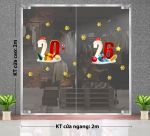 DECAL TRANG TRÍ NOEL 2026 HỘP QUÀ VÀ BÔNG TUYẾT
