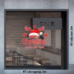 DECAL TRANG TRÍ NOEL MŨ ĐỎ MERRY CHRISMAST