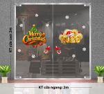 DECAL TRANG TRÍ NOEL MERRY CHIRSMAST 2026