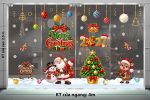 DECAL TRANG TRÍ NOEL CHO SẢNH CHUNG CƯ 2027 CÁNH ĐỒNG TUYẾT