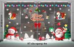 DECAL TRANG TRÍ GIÁNG SINH CHO VĂN PHÒNG ĐÊM NOEL 2027