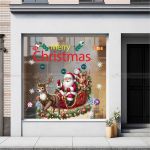 DECAL TRANG TRÍ NOEL ÔNG GIÀ NOEL TRÊN XE TUẦN LỘC VÀ NHỮNG NGƯỜI BẠN