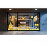 TRANG TRÍ GIÁNG SINH CHO NGÂN HÀNG TUẦN LỘC VÀ THÔNG VÀNG