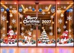 DÁN KÍNH TRANG TRÍ GIÁNG SINH 2027 SẮC MÀU RỰC RỠ